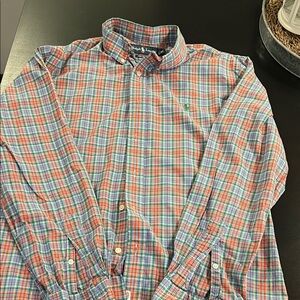 Polo Ralph Lauren Red and Blue Plaid Shirt